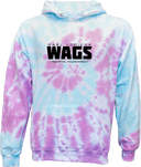 Tie-Dye Hoodies - WAGS Tournament 2026 (Black Wordmark)