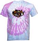 Tie-Dye Short Sleeves - Halloween Vegas Bash 2026