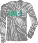Tie-Dye Long Sleeves - Atlantic City Showcase 2026 (Bold Stacked text)