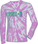 Tie-Dye Long Sleeves - Atlantic City Showcase 2026 (Bold Stacked text)