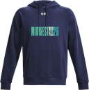 Under Armour Rival Fleece Hoodie - Atlantic City Showcase 2026 (Bold Stacked text)