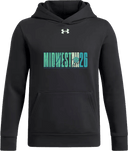 Under Armour Team Icon Fleece Hoodie - Atlantic City Showcase 2026 (Bold Stacked text)