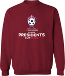 Crew Sweatshirt - USYS IL President's Cup (w2/2) 2026 (White & Red)