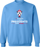 Crew Sweatshirt - USYS IL President's Cup (w2/2) 2026 (White & Red)