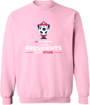 Crew Sweatshirt - USYS IL President's Cup (w2/2) 2026 (White & Red)
