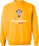 Crew Sweatshirt - USYS IL President's Cup (w2/2) 2026 (White & Red)