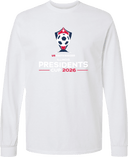 Long Sleeves - USYS IL President's Cup (w2/2) 2026 (White & Red)