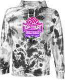 Under Armour Rival Fleece Hoodie Tie-Dye - NPS - Coastal Clash 2026(Pink and Purple Hybrid)