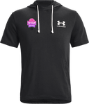 Under Armour Rival Terry Short-sleeve Hoodie - NPS - Coastal Clash 2026(Pink and Purple Hybrid)