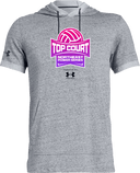 Under Armour Stadium Short Sleeve Hoodie - NPS - Coastal Clash 2026(Pink and Purple Hybrid)