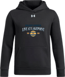 Under Armour Team Icon Fleece Hoodie - LIVE! At LakePoint 2026 (Collegiate Shield)