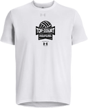 Under Armour Tech Team Short Sleeve - Top Court - Pacific Northwest Power Series black