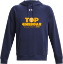 Under Armour Rival Fleece Hoodie - Top Cheddar 2026 (Wordmark)