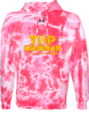 Under Armour Rival Fleece Hoodie Tie-Dye - Top Cheddar 2026 (Wordmark)