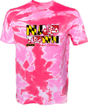 Under Armour Athletics Short Sleeve Tie-Dye - Naptown National Challenge 2026 (wordmark - flag)