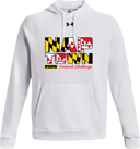 Under Armour Rival Fleece Hoodie - Naptown National Challenge 2026 (wordmark - flag)