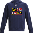 Under Armour Rival Fleece Hoodie - Naptown National Challenge 2026 (wordmark - flag)