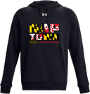 Under Armour Rival Fleece Hoodie - Naptown National Challenge 2026 (wordmark - flag)