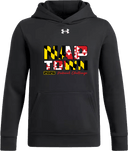 Under Armour Team Icon Fleece Hoodie - Naptown National Challenge 2026 (wordmark - flag)