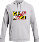 Under Armour Rival Fleece Hoodie - Naptown National Challenge 2026 (wordmark - flag)