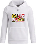 Under Armour Team Icon Fleece Hoodie - Naptown National Challenge 2026 (wordmark - flag)