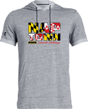 Under Armour Stadium Short Sleeve Hoodie - Naptown National Challenge 2026 (wordmark - flag)