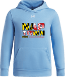Under Armour Team Icon Fleece Hoodie - Naptown National Challenge 2026 (wordmark - flag)