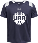 Under Armour Big Win Flag Jersey - Boys UAA Session I 2026 (Pure White)