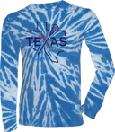 Tie-Dye Long Sleeves - Best Of Texas Tournament 2026 (Navy Blue)