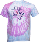 Tie-Dye Short Sleeves - Best Of Texas Tournament 2026 (Navy Blue)