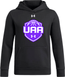 Under Armour Team Icon Fleece Hoodie - Girls UAA Session I 2026 (Grape Purple)