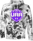 Under Armour Rival Fleece Hoodie Tie-Dye - Girls UAA Session I 2026 (Grape Purple)