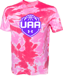 Under Armour Athletics Short Sleeve Tie-Dye - Girls UAA Session I 2026 (Grape Purple)