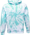 Tie-Dye Hoodies - Zero Gravity - BASKETBALL thin white