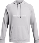 Under Armour Rival Fleece Hoodie - Zero Gravity - BASKETBALL thin white