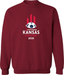 Crew Sweatshirt - USYS KS State Cup Spring 2026 - White