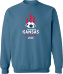 Crew Sweatshirt - USYS KS State Cup Spring 2026 - White