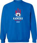 Crew Sweatshirt - USYS KS State Cup Spring 2026 - White