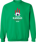 Crew Sweatshirt - USYS KS State Cup Spring 2026 - White