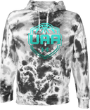 Under Armour Rival Fleece Hoodie Tie-Dye - Girls UAA Session I 2026 (Ocean Blue)