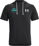 Under Armour Rival Terry Short-sleeve Hoodie - Girls UAA Session I 2026 (Ocean Blue)
