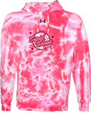 Under Armour Rival Fleece Hoodie Tie-Dye - Academy Cupid Classic 2026