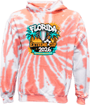 Tie-Dye Hoodies - Florida Extreme Cup 2026 (Beach)