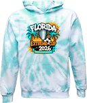 Tie-Dye Hoodies - Florida Extreme Cup 2026 (Beach)