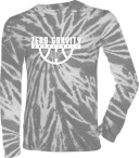 Tie-Dye Long Sleeves - Zero Gravity - lower arch white