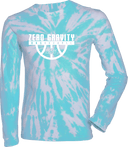 Tie-Dye Long Sleeves - Zero Gravity - lower arch white