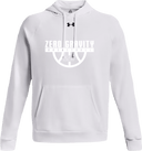 Under Armour Rival Fleece Hoodie - Zero Gravity - lower arch white