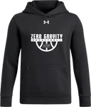 Under Armour Team Icon Fleece Hoodie - Zero Gravity - lower arch white