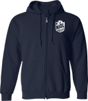 Full Zip Hoodies - NAL Crossover Fest PA  2026 (White Logo)