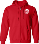 Full Zip Hoodies - NAL Crossover Fest PA  2026 (White Logo)